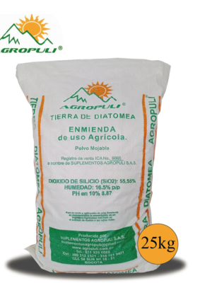 02 - Tierra de Diatomeas Agropuli X 25Kg