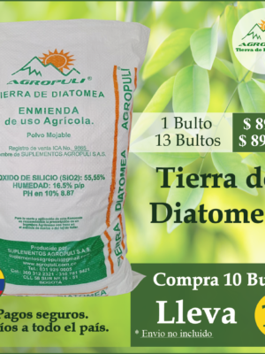 01 - Promocion 10+3 Tierra de Diatomeas X 25kg