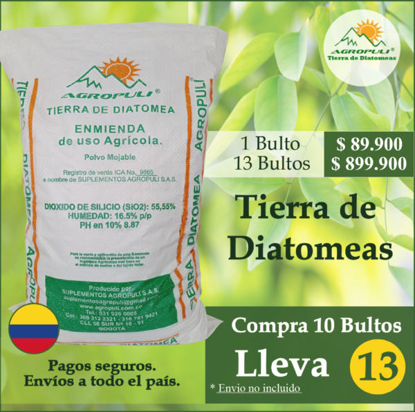 01 - Promocion 10+3 Tierra de Diatomeas X 25kg